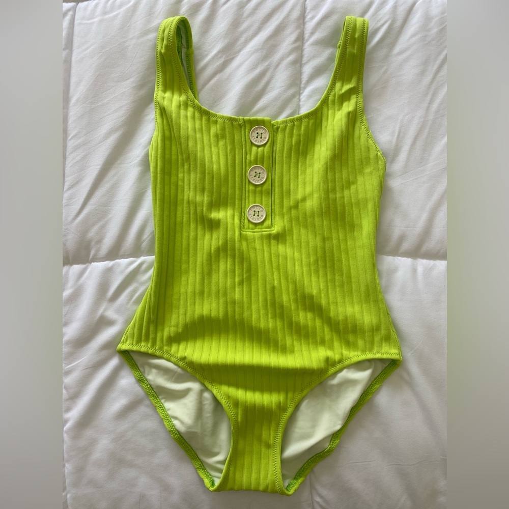 Solid & Striped one-piece swimsuit